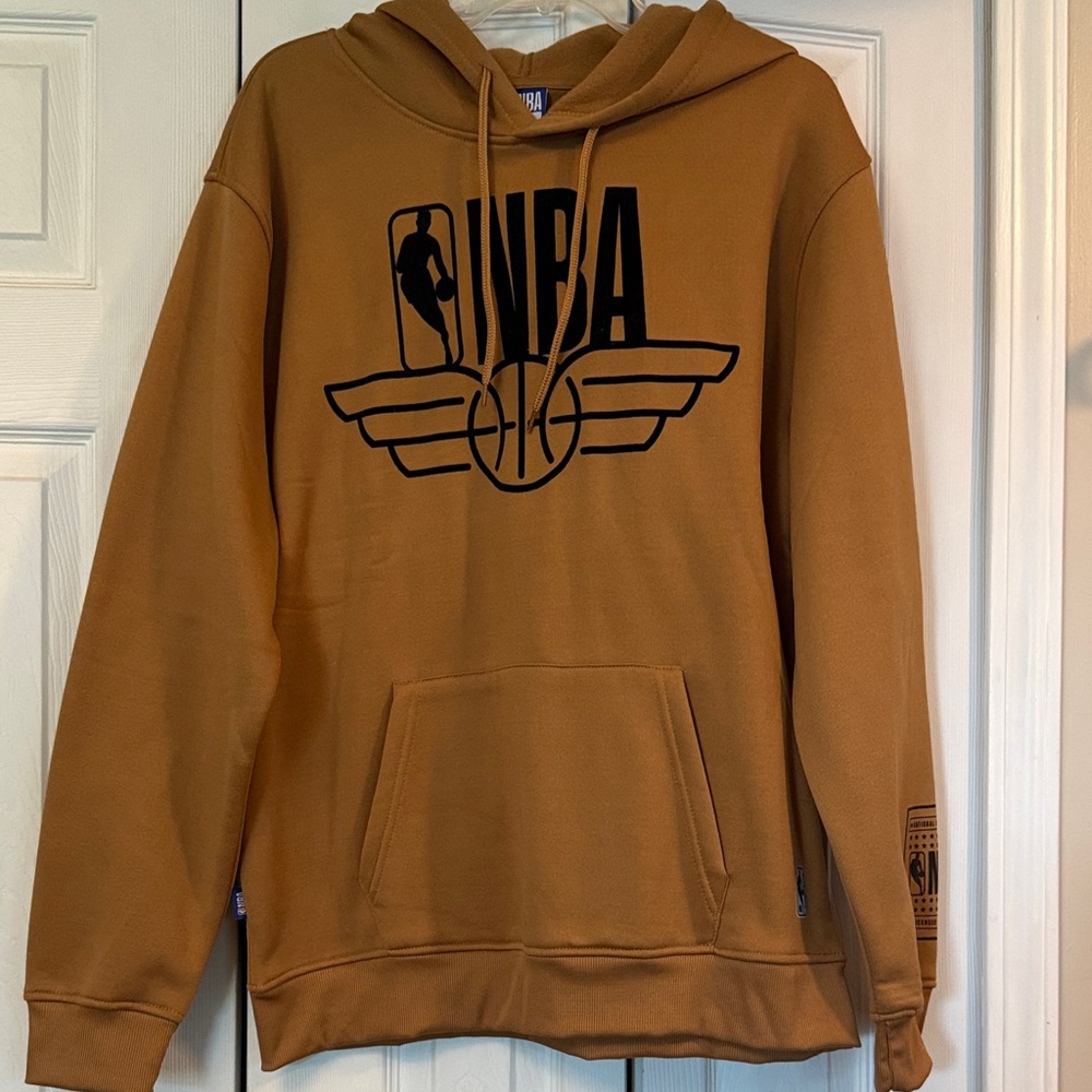 NWT NBA Tan Hoodie for Men